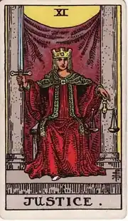 La Justicia (Rider-Waite)